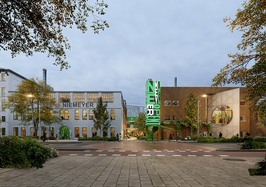 Studioninedots Transforms a Former Tobacco Factory into a Mixed-Use Urban Complex in Groningen, Netherlands Studioninedots Transforms a Former Tobacco Factory into a Mixed-Use Urban Complex in Groningen, Netherlands - Image 3 of 16