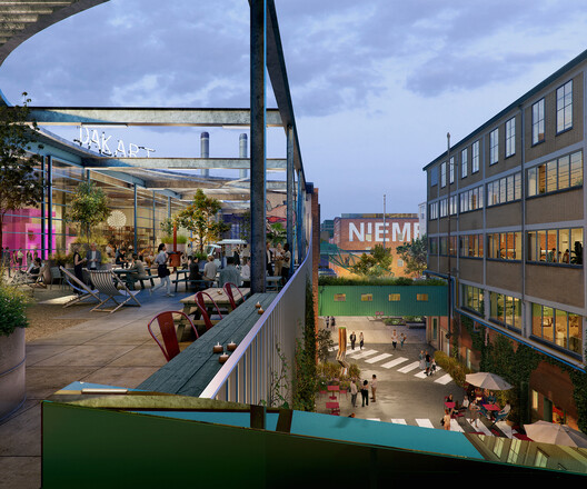 Studioninedots Transforms a Former Tobacco Factory into a Mixed-Use Urban Complex in Groningen, Netherlands Studioninedots Transforms a Former Tobacco Factory into a Mixed-Use Urban Complex in Groningen, Netherlands - Image 5 of 16