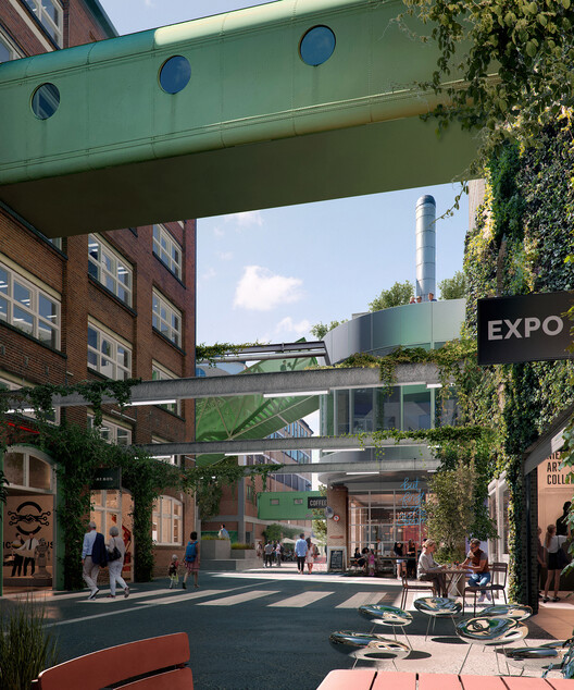 Studioninedots Transforms a Former Tobacco Factory into a Mixed-Use Urban Complex in Groningen, Netherlands Studioninedots Transforms a Former Tobacco Factory into a Mixed-Use Urban Complex in Groningen, Netherlands - Image 6 of 16