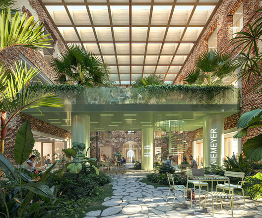 Studioninedots Transforms a Former Tobacco Factory into a Mixed-Use Urban Complex in Groningen, Netherlands Studioninedots Transforms a Former Tobacco Factory into a Mixed-Use Urban Complex in Groningen, Netherlands - Image 7 of 16