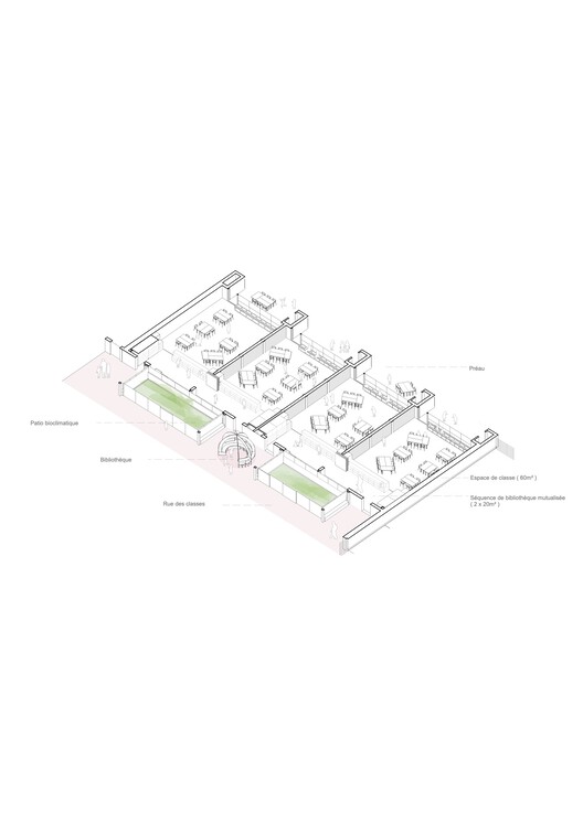 Simone Veil School Complex Tremblay-en-France / Gaetan Le Penhuel Architectes - Image 40 of 51