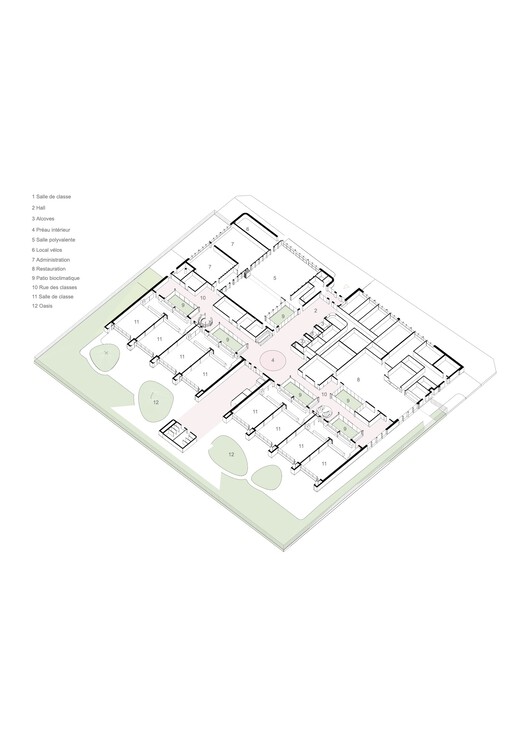 Simone Veil School Complex Tremblay-en-France / Gaetan Le Penhuel Architectes - Image 41 of 51