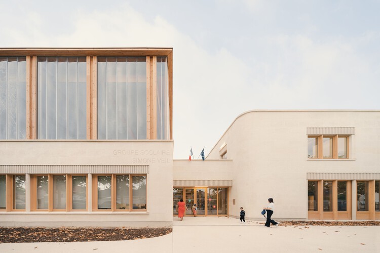 Simone Veil School Complex Tremblay-en-France / Gaetan Le Penhuel Architectes - Interior Photography, Sustainability