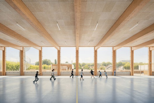 Simone Veil School Complex Tremblay-en-France / Gaetan Le Penhuel Architectes - Interior Photography