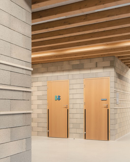 Simone Veil School Complex Tremblay-en-France / Gaetan Le Penhuel Architectes - Interior Photography, Wood