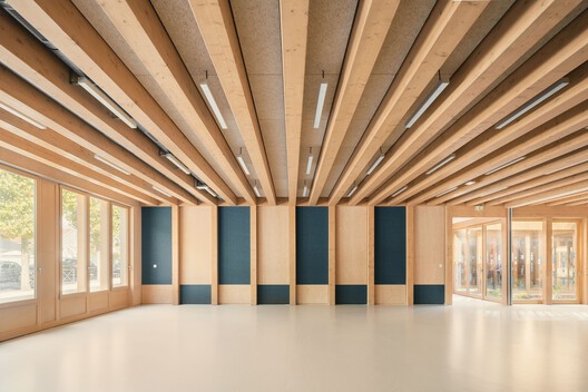Simone Veil School Complex Tremblay-en-France / Gaetan Le Penhuel Architectes - Interior Photography, Wood