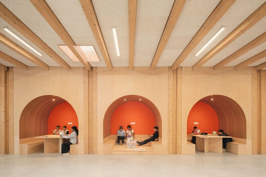 Simone Veil School Complex Tremblay-en-France / Gaetan Le Penhuel Architectes - Interior Photography