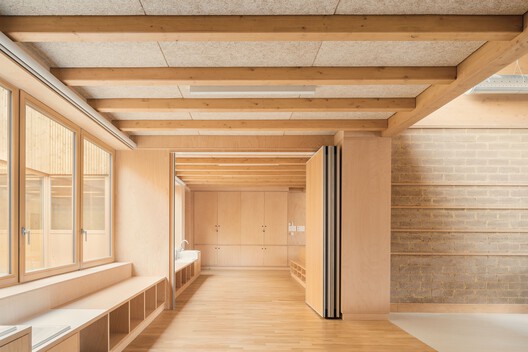 Simone Veil School Complex Tremblay-en-France / Gaetan Le Penhuel Architectes - Interior Photography, Wood
