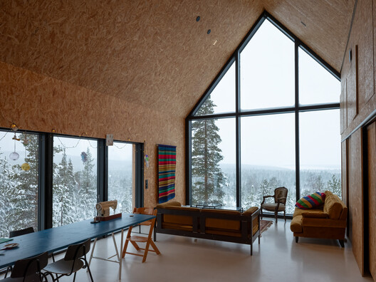 House on a Hill / Pirinen Salo Oy House on a Hill / Pirinen Salo Oy - Interior Photography, Wood, Chair, Beam