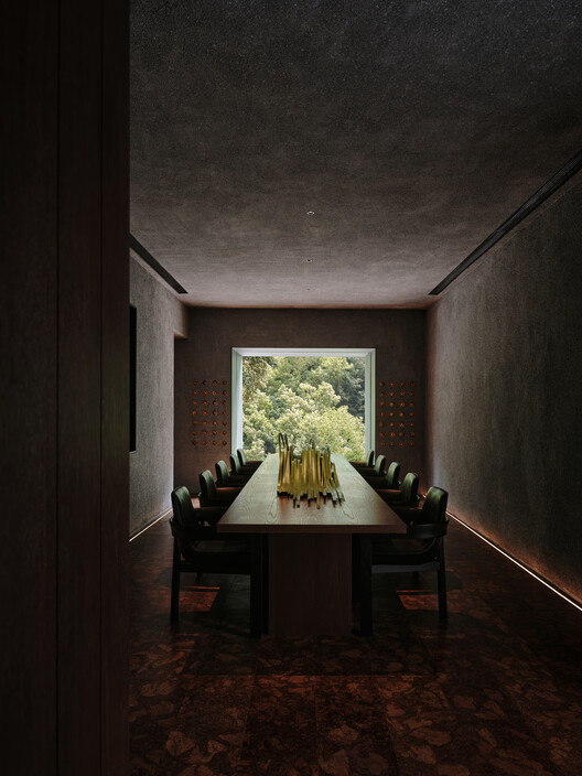 ZOLAND·Emei, Resort  / Studio J. Bridgland - Interior Photography, Table, Chair