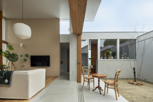 House in Sano / Hidekazu Kishi Architects - Interior Photography, Dining room, Wood, Door, Chair