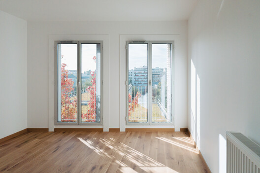 24 Social Housing Units / Prinvault Architectes - Interior Photography, Wood, Glass