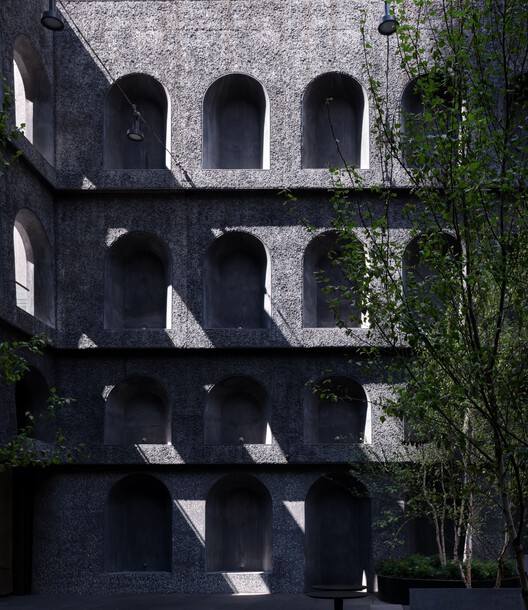 130 William High-Rise Residential Tower  / Adjaye Associates - Exterior Photography, Arch, Arcade