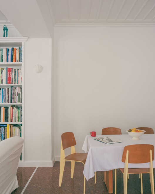 Plaka House / Local Local - Interior Photography, Closet, Wood, Chair, Table, Lighting