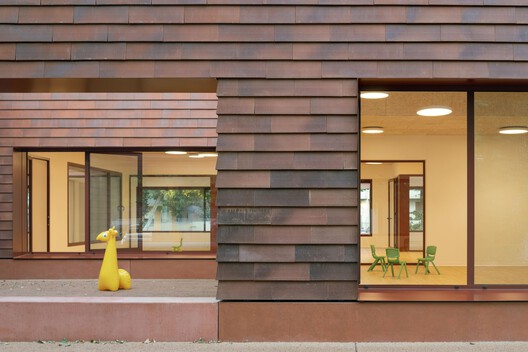 Jardín infantil Kinder Rain / AACM - Atelier Architettura Chinello Morandi - Fotografía interior, Madera