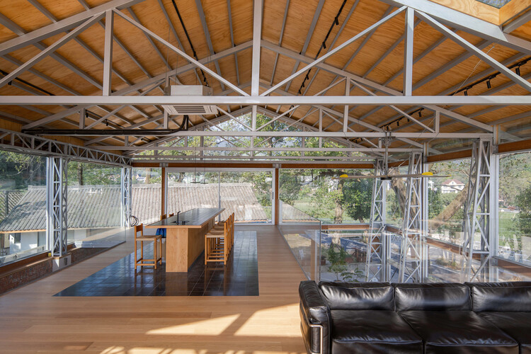 Cafeteria New 33 / Hill Architecture - Fotografia de Interiores, Madeira, Viga