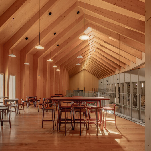 Adorigo Farm Winery / Atelier Sergio Rebelo - Interior Photography, Dining room, Wood