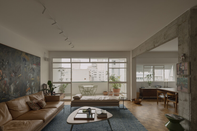 Reforma Apartamento Azul & Branco / messina | rivas - Fotografia de Interiores, Remodelação, Cadeira