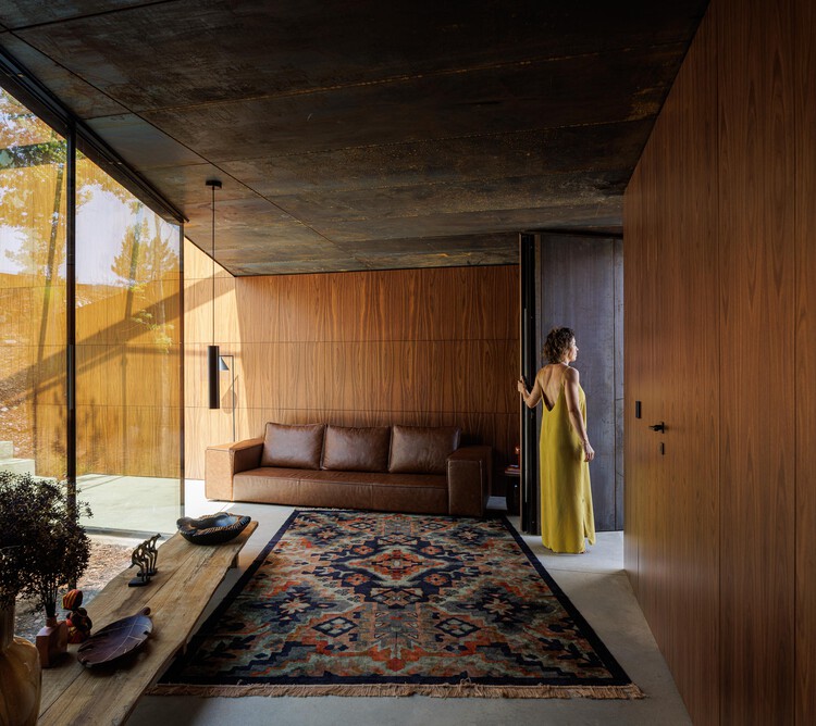 Casa Corten / HPA Arquitetura e Investimentos - Fotografía de interiores, Salón, Madera