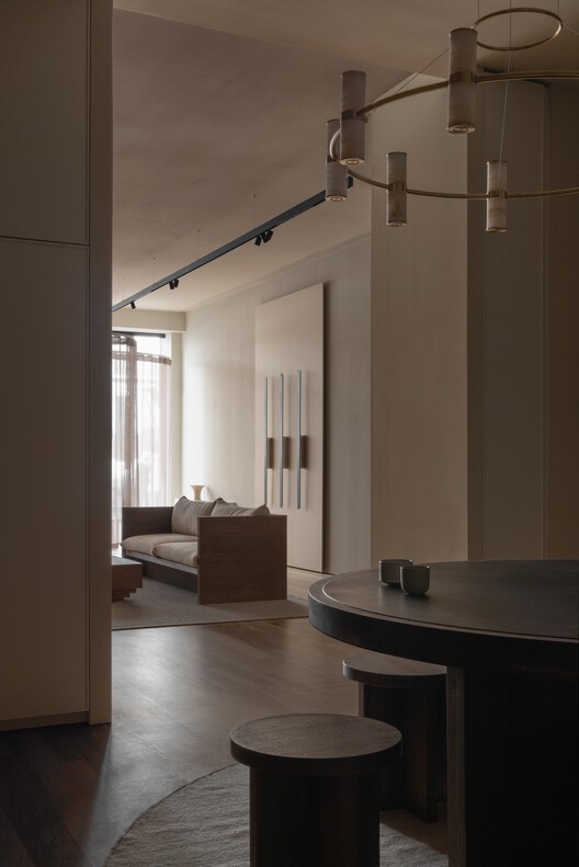 Kolon x Anour Showroom / NORM Architects + Karimoku Case - Interior Photography, Bathroom, Lighting