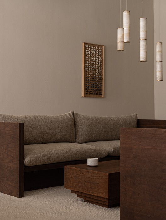 Kolon x Anour Showroom / NORM Architects + Karimoku Case - Interior Photography, Living Room, Wood