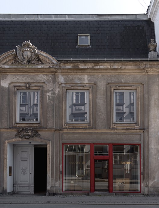 Kolon x Anour Showroom / NORM Architects + Karimoku Case - Exterior Photography, Showroom, Door