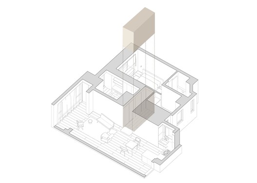 A Young Artist’s Home in Collected Time / Mountain Soil Interior Design - Image 17 of 19