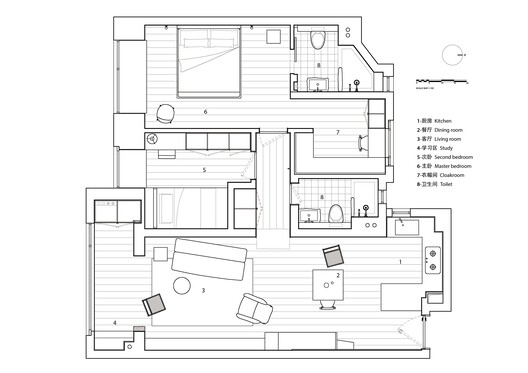 A Young Artist’s Home in Collected Time / Mountain Soil Interior Design - Image 19 of 19