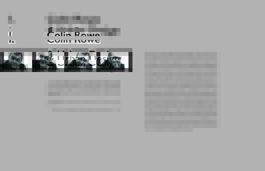 The Urban Design Legacy of Colin Rowe - Image 2 of 6