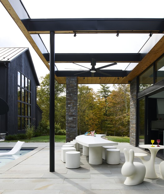 Wass House / Studio MM Architect Wass House / Studio MM Architect - Interior Photography, Garden, Concrete, Patio, Courtyard, Chair