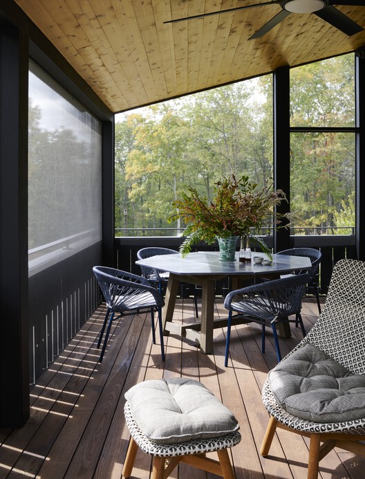 Wass House / Studio MM Architect Wass House / Studio MM Architect - Interior Photography, Wood, Chair, Table, Patio, Glass, Deck