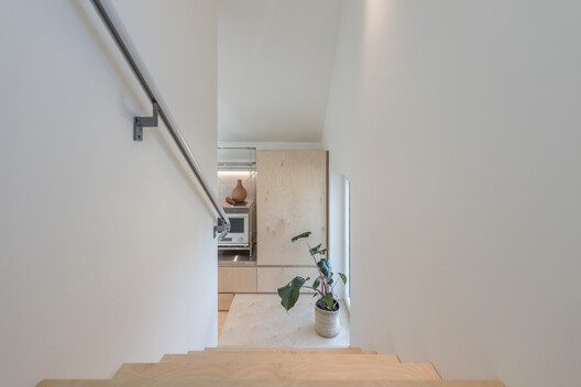 Anzio Laneway House / Imu Chan Architecture - Interior Photography, Wood, Stairs, Handrail