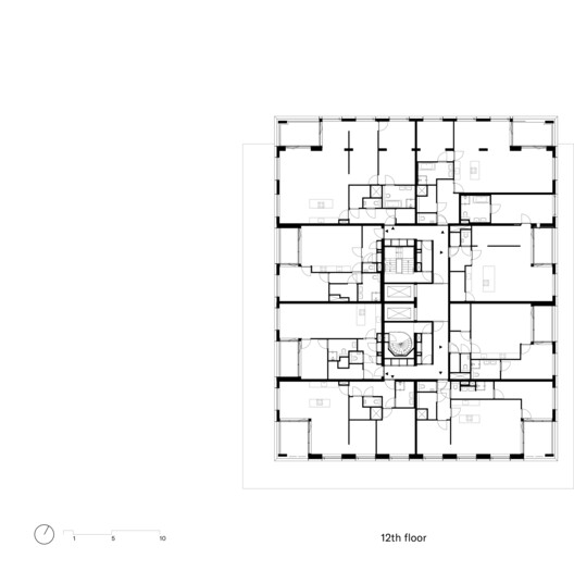 De Piek Waterfront Residential Tower / KCAP - Image 20 of 23
