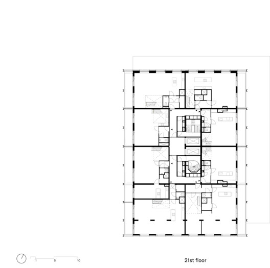 De Piek Waterfront Residential Tower / KCAP - Image 22 of 23