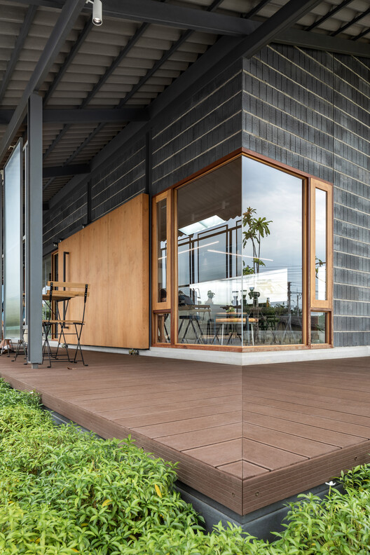 The Rubber.er Cafe /  SA-ARD studio - Exterior Photography, Wood