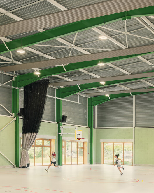 Renovation and extension of the Marie Paradis sports complex  / bureau faceB + LFA - Interior Photography