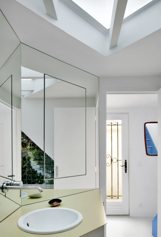Elevation of a Family House in Bagnolet / 127af - Interior Photography, Lighting, Glass, Sink, Countertop