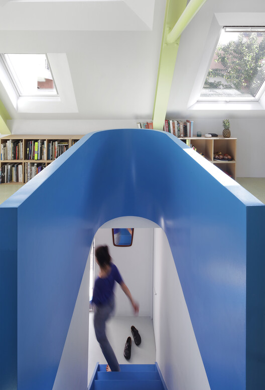 Elevation of a Family House in Bagnolet / 127af - Interior Photography, Stairs