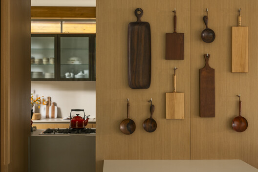 LAF House / Patricia Martinez Arquitetura LAF House / Patricia Martinez Arquitetura - Interior Photography, Wood, Kitchen, Countertop