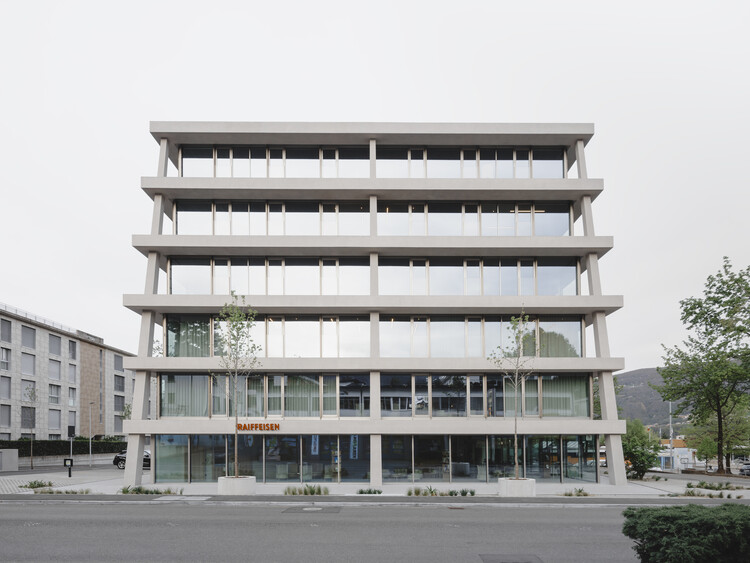Raiffeisen Bank, Savosa / celoria Architects - Drawings, Offices