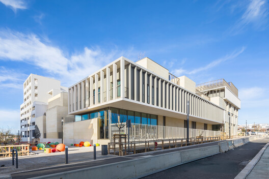 Les Fabriques School / Brenac & Gonzalez & Associés - Exterior Photography, Facade, Concrete