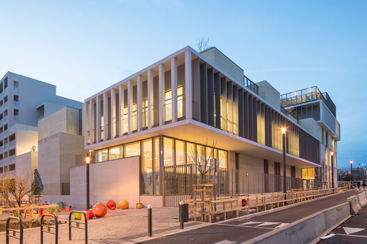 Les Fabriques School / Brenac & Gonzalez & Associés - Exterior Photography, Facade, Concrete