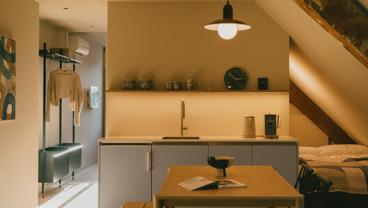 Landgastof Hotel and Restaurant / pfeffermint AG - Interior Photography, Kitchen, Wood, Lighting, Chair, Bedroom, Bed