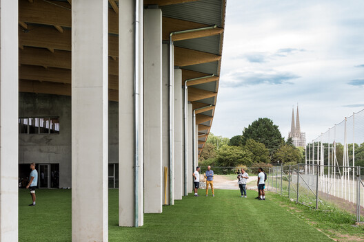 Jean Dauger Stadium / Patrick Arotcharen Architecte - Exterior Photography, Column