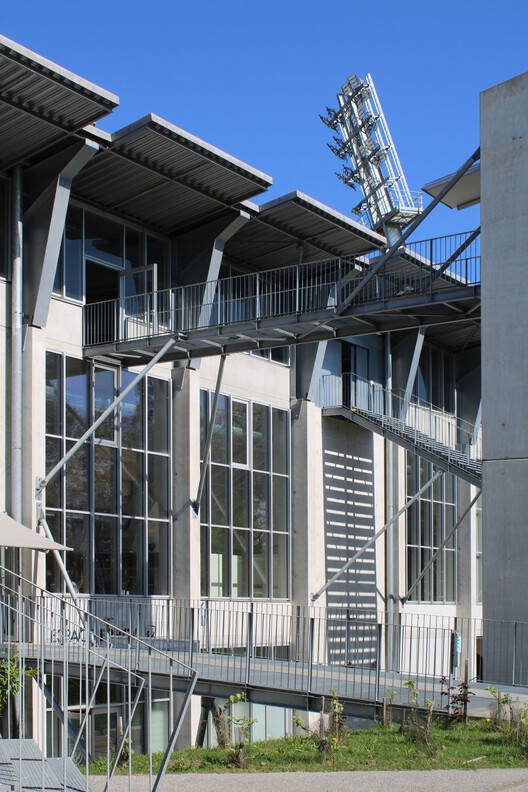 Jean Dauger Stadium / Patrick Arotcharen Architecte - Exterior Photography, Concrete, Steel