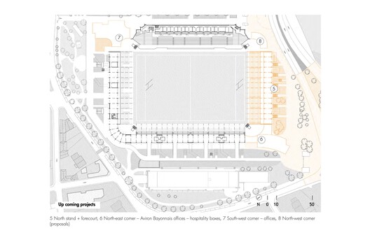 Jean Dauger Stadium / Patrick Arotcharen Architecte - Image 23 of 28