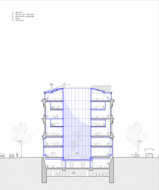 Chamber of Notaries of Paris / L'Atelier Senzu + LAGNEAU Architectes Chamber of Notaries of Paris / L'Atelier Senzu + LAGNEAU Architectes - Image 38 of 42