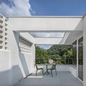 White Brick House / PLAN Architects office - Exterior Photography, Houses, Balcony, Handrail