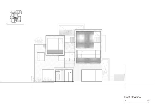 White Brick House / PLAN Architects office - Image 24 of 26