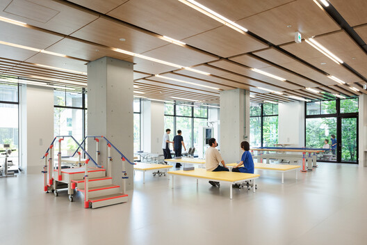 Asoka Hospital South Wing / AIDAHO - Interior Photography, Kitchen, Table, Chair, Glass